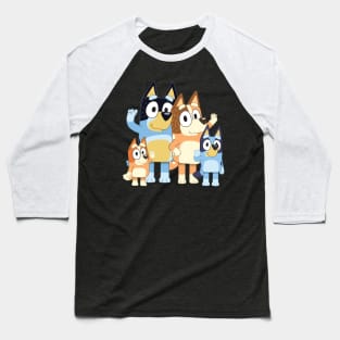 BLUEY FAMS FANS Baseball T-Shirt